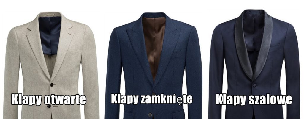 marynarka klapy
